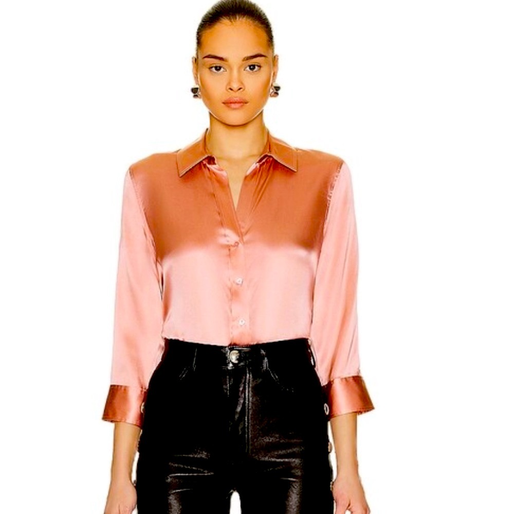L’Agence Dani silk blouse